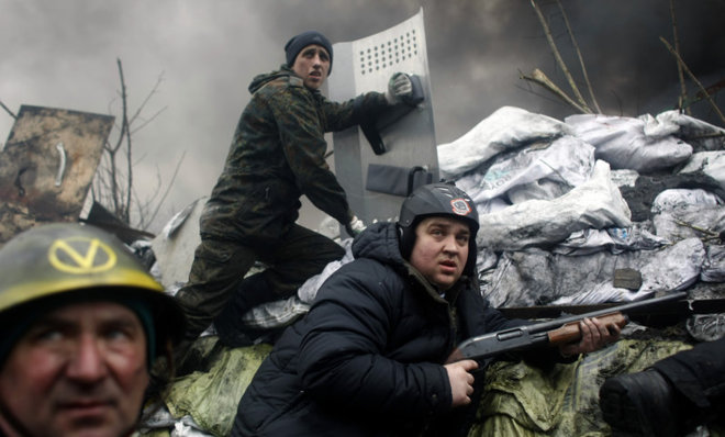 Kiev barricades