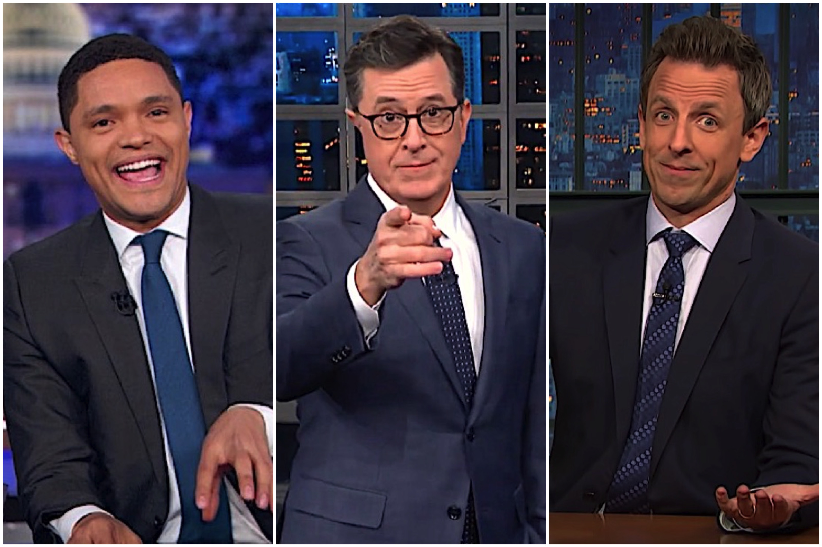 Late-night comedians mock Trump over the government shutdown