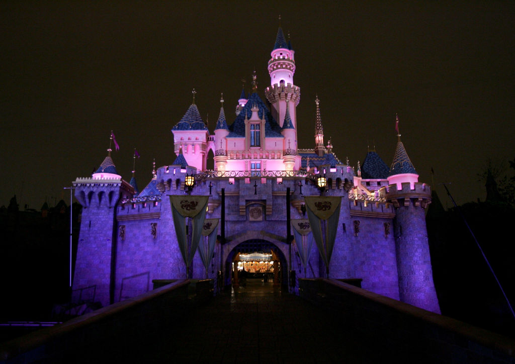 Sleeping Beauty&#039;s Castle at Disneyland.