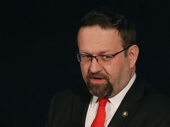 Sebastian Gorka says he is helping Trump from the outside now.