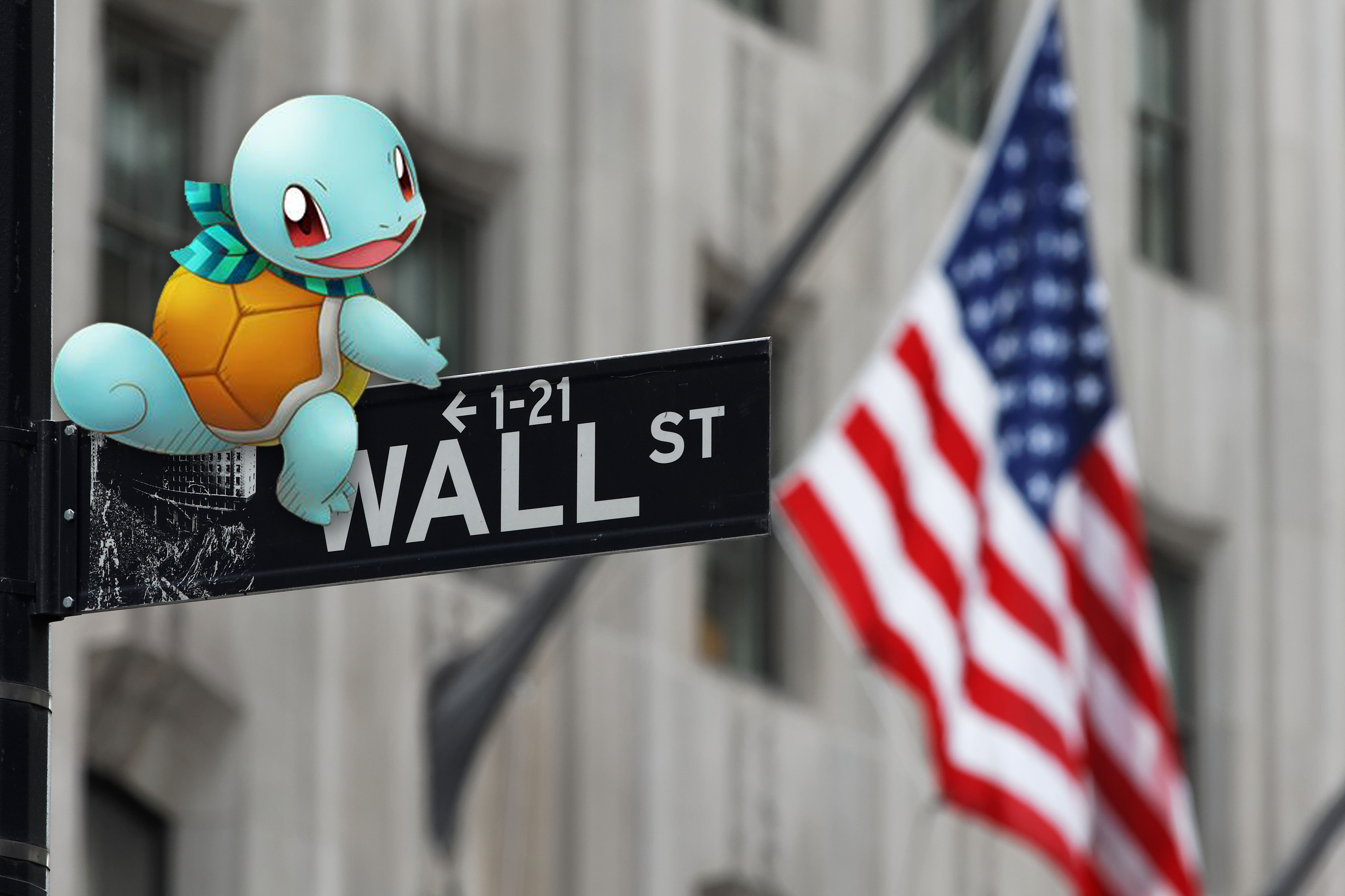 How has Pokémon impacted Wall Street?