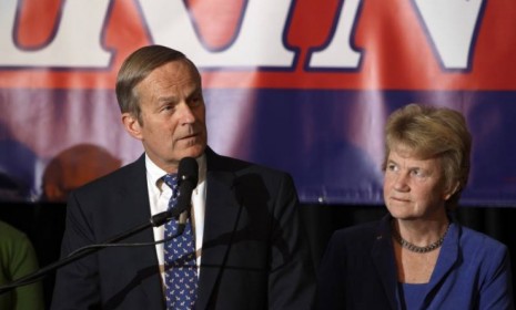 Rep. Todd Akin (R-Mo.) announces his candidacy for U.S. Senate in May 2011: Akin didn&#039;t heed calls to drop out of the race because he probably doesn&#039;t feel beholden to his party â€” which did