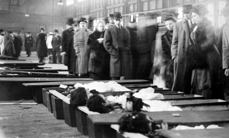 Family members identify the victims of the 1911 Triangle Shirtwaist fire.