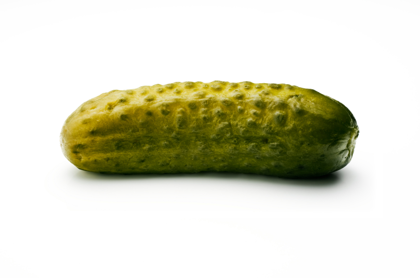 A pickle.