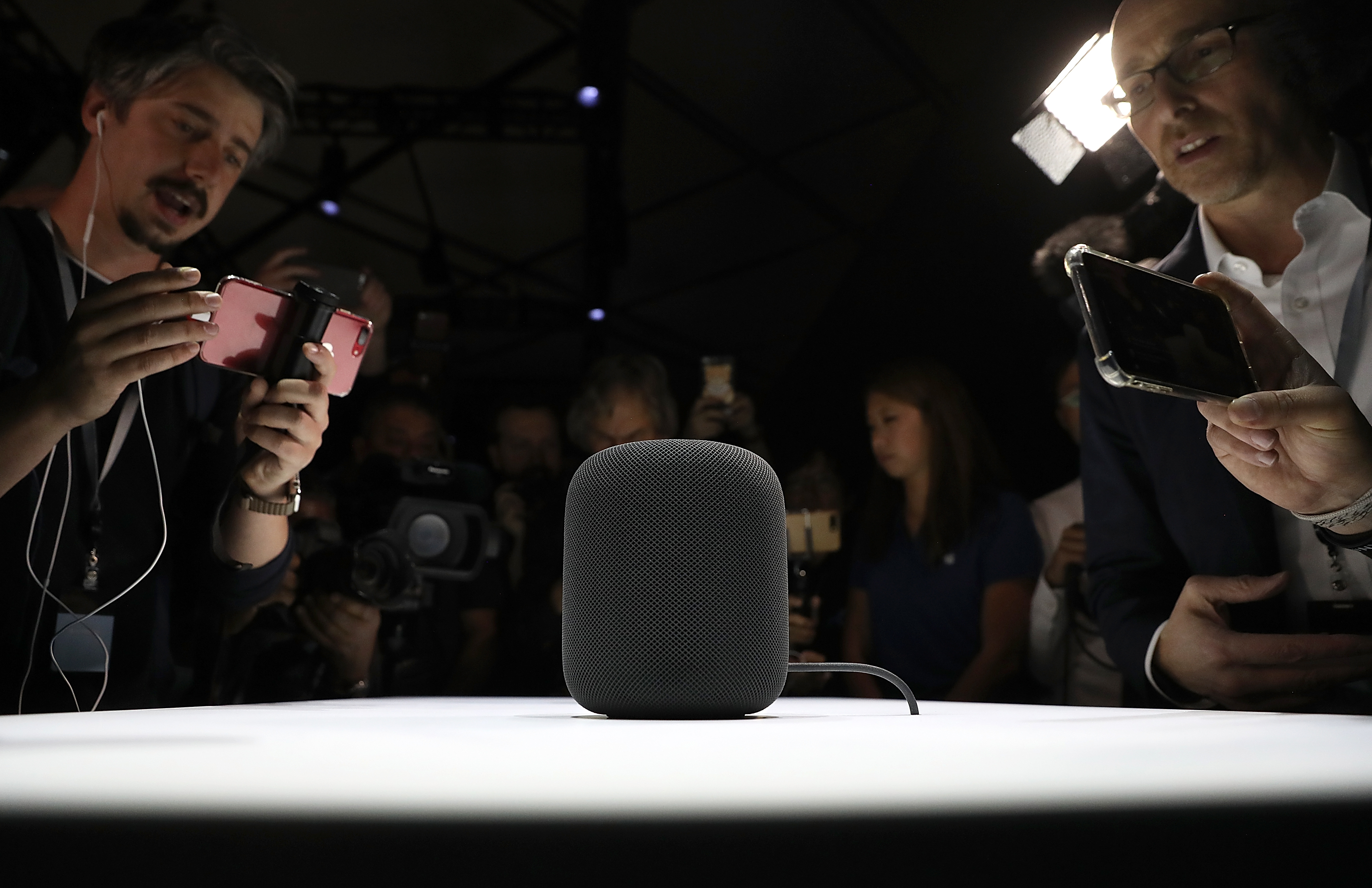 The HomePod. 