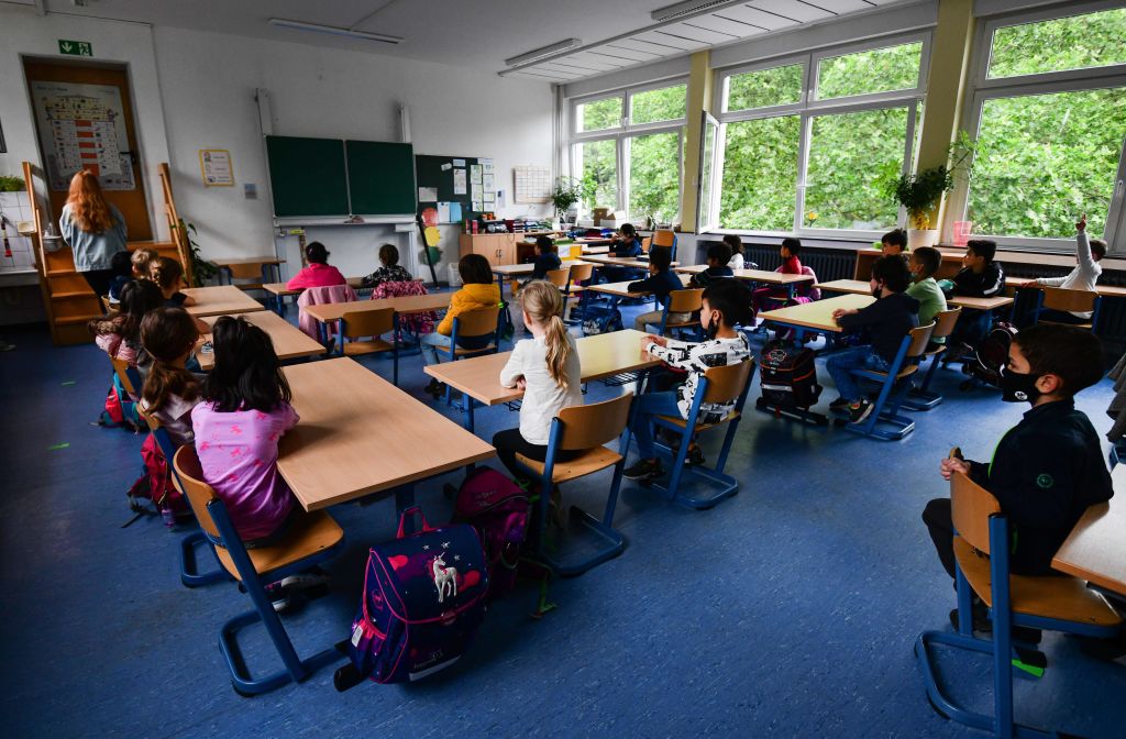 Classroom in Germany.