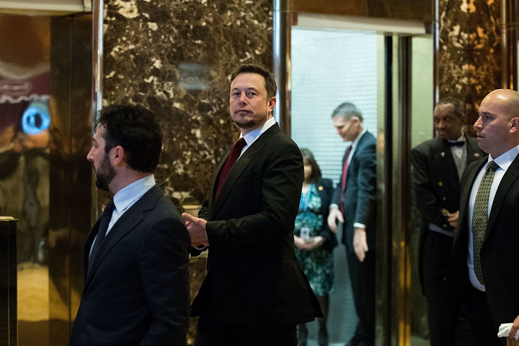 Elon Musk at Trump Tower
