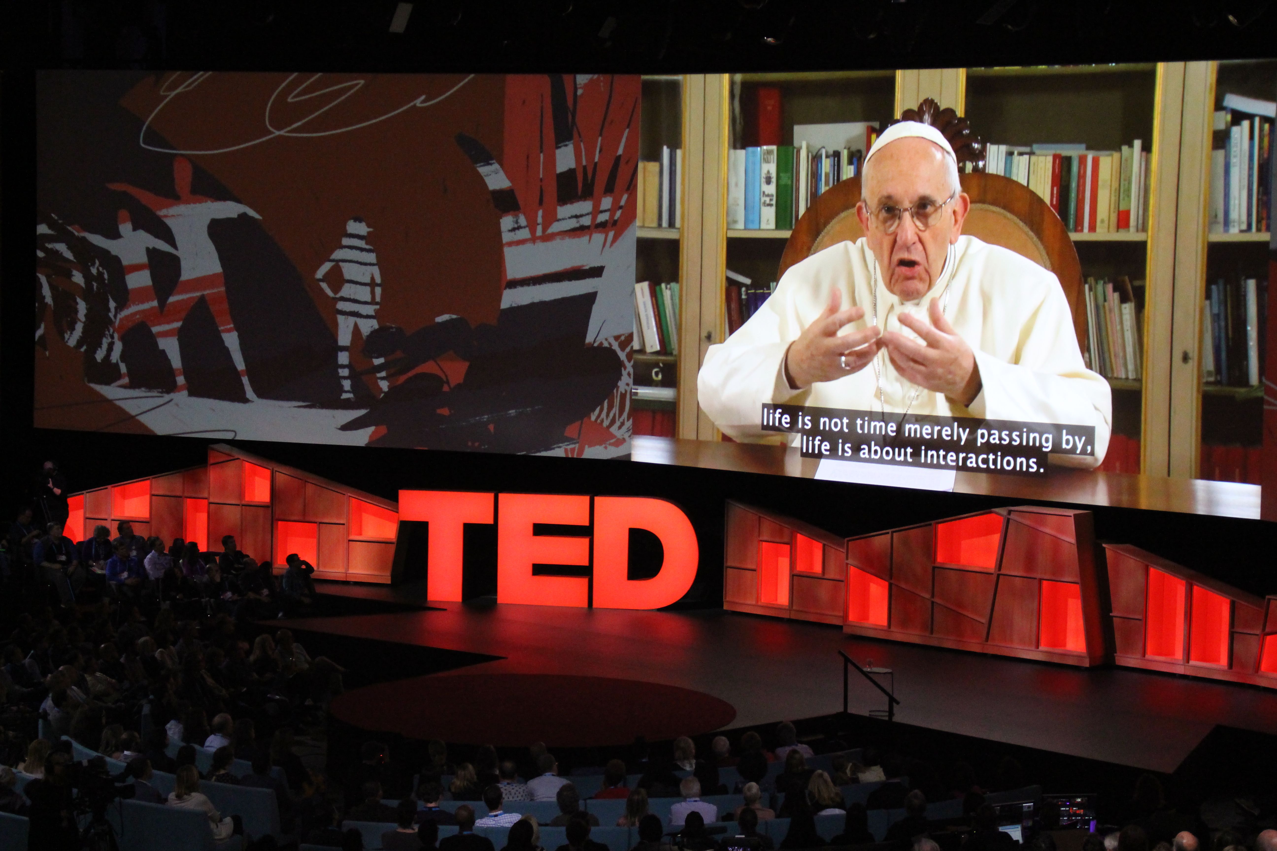Pope Francis gave TED talk. You read that right.