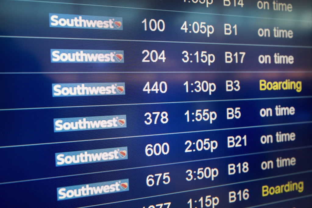 Southwest struggles to limit flight cancellations during inspections.