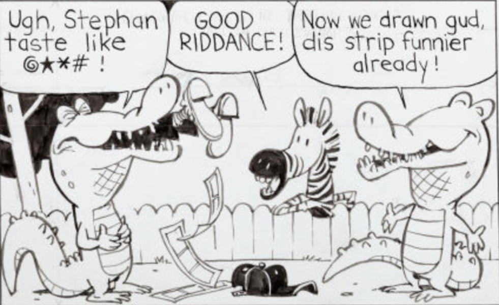 Calvin and Hobbes&#039; Bill Watterson is auctioning off his Pearls Before Swine comics