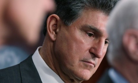 Newly elected Sen. Joe Manchin (D-W. Va) is one of four Senate Democrats taking aim at the individual mandate -- the heart of Obama&#039;s heath care law.