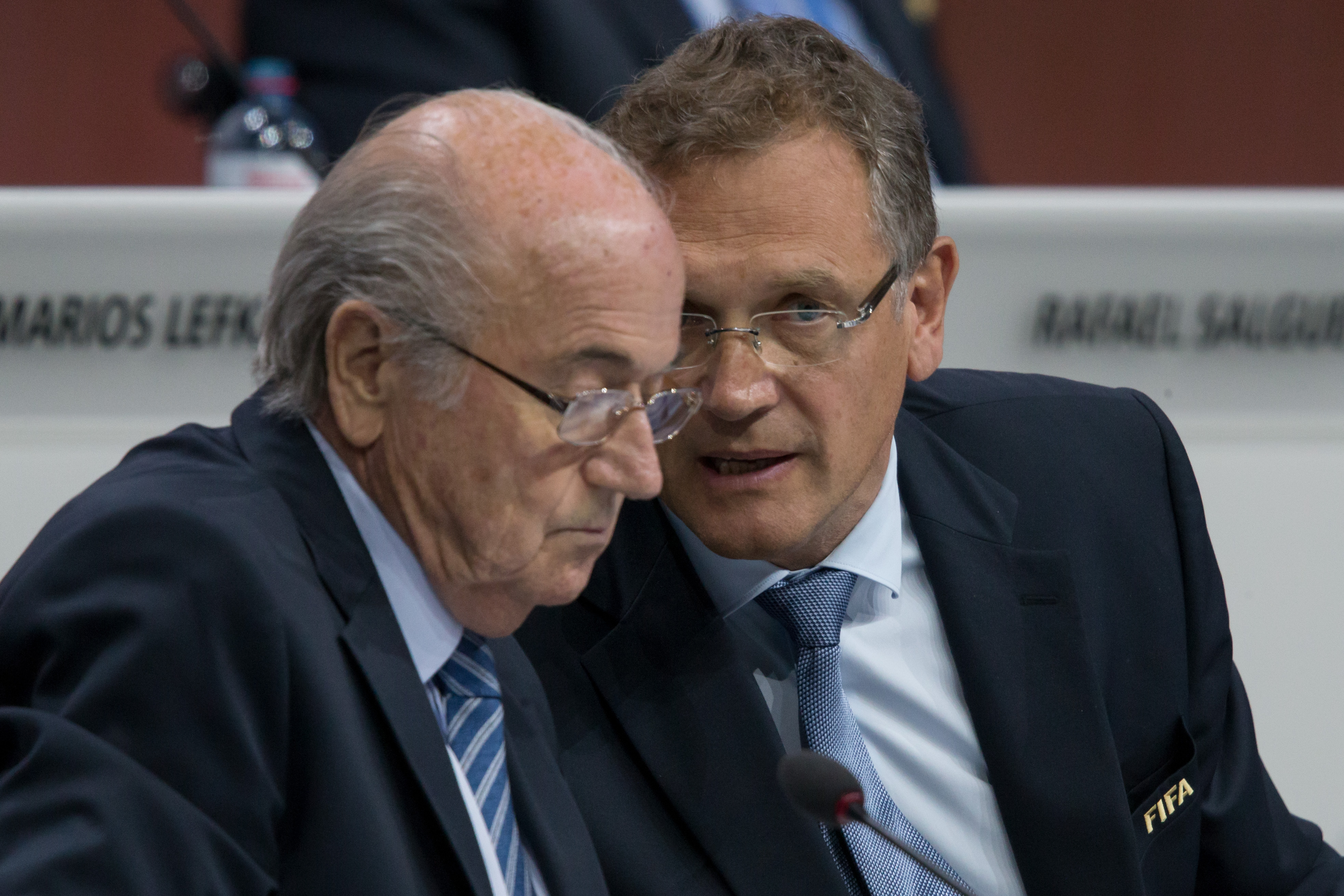 Sepp Blatter, Jerome Valcke