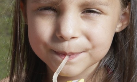 Could her juice box be harmful to her health?
