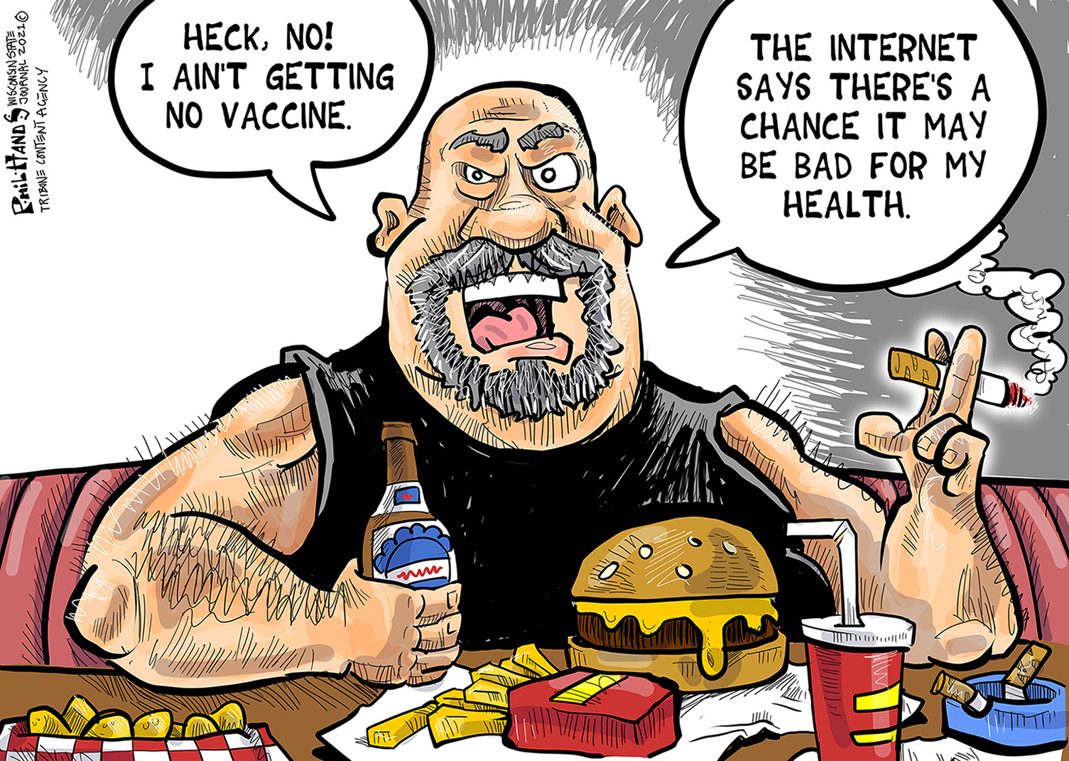 5 brutally funny cartoons about COVID anti-vaxxers | The Week