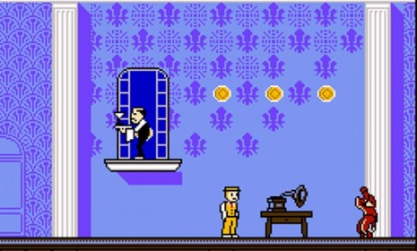 In the first level of the Great Gatsby video game, Nick has to battle martini-carrying butlers and beer-swigging party guests. 