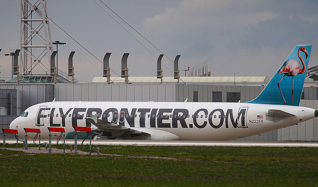 A Frontier plane.