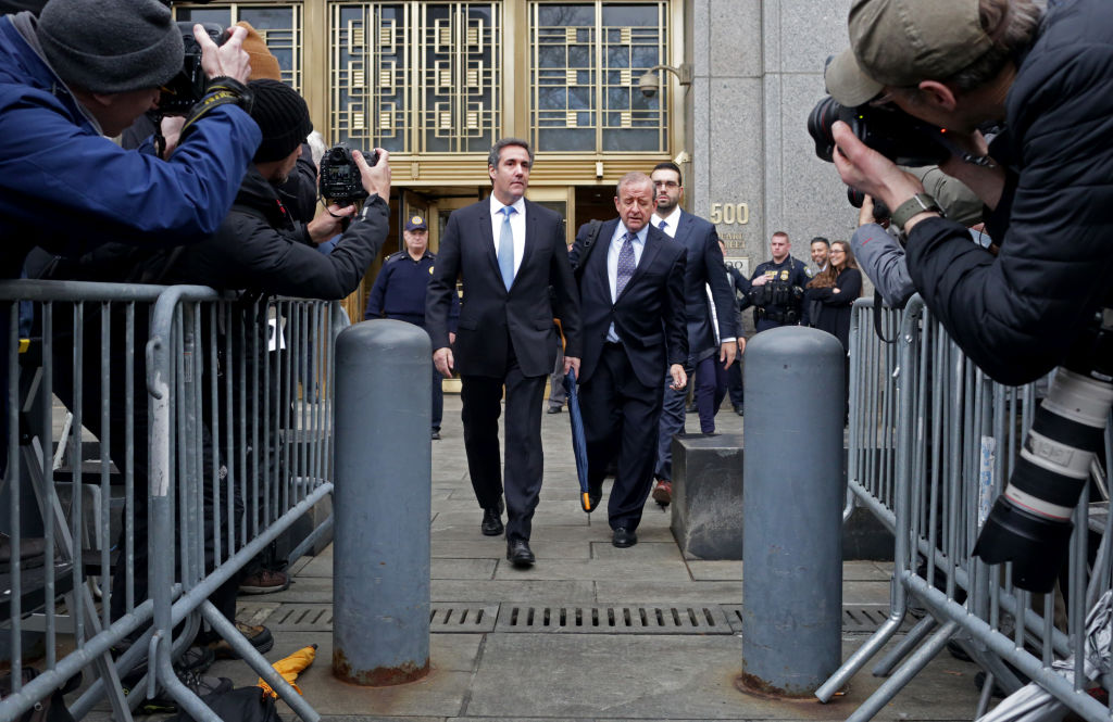 Michael Cohen in federal court