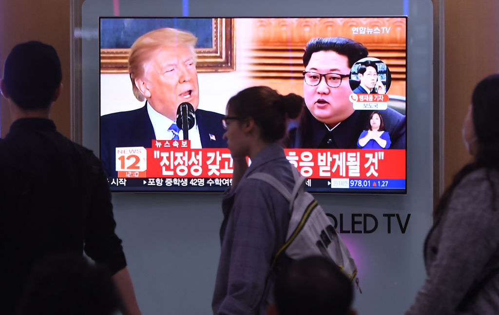 President Donald Trump and North Korean leader Kim Jong Un.