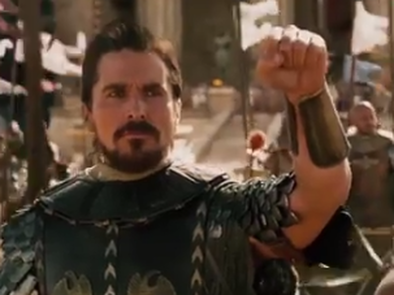 Watch the intense first trailer for Ridley Scott&#039;s biblical epic Exodus: Gods and Kings
