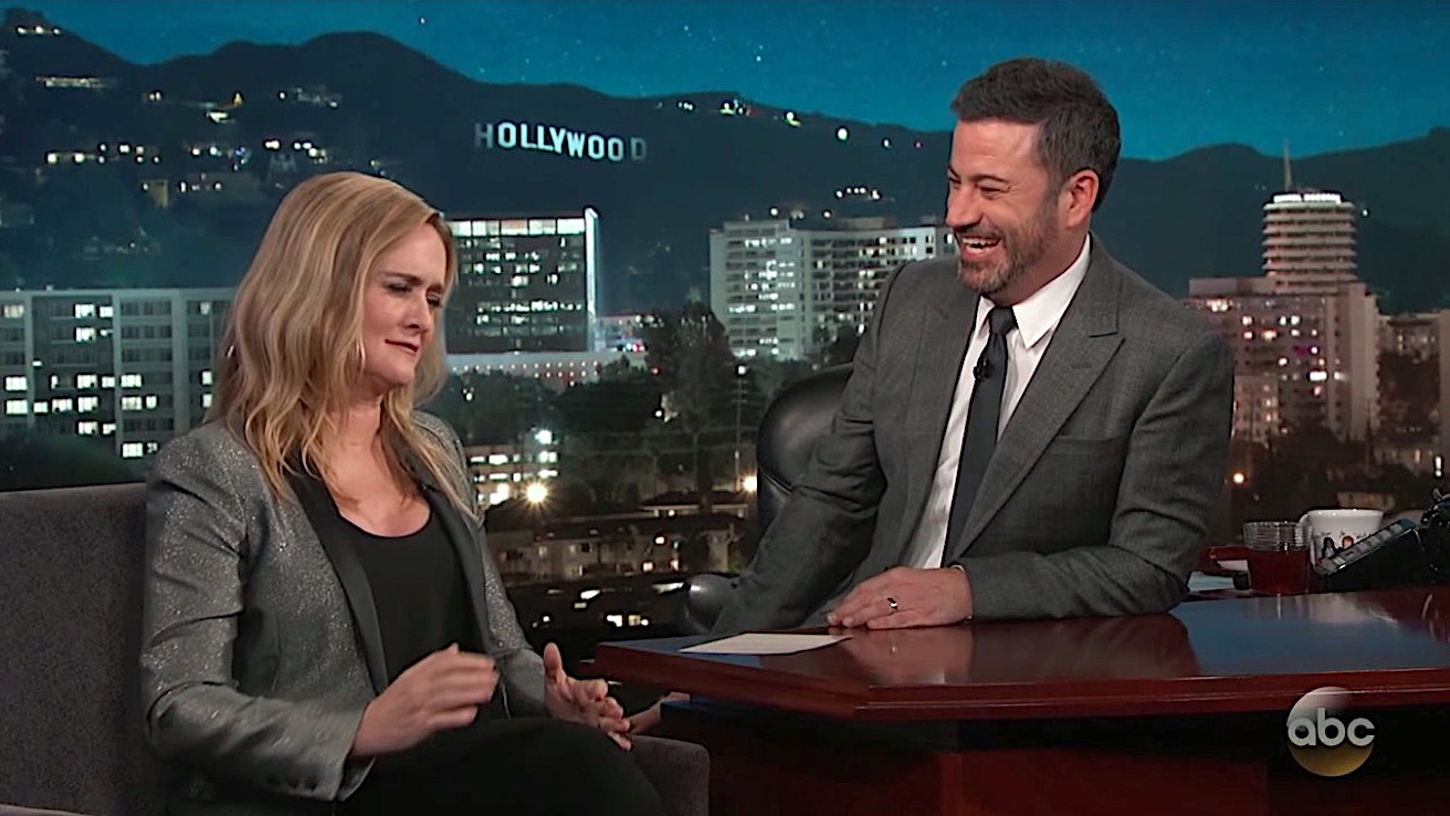 Jimmy Kimmel and Samantha Bee talk Kellyanne Conway
