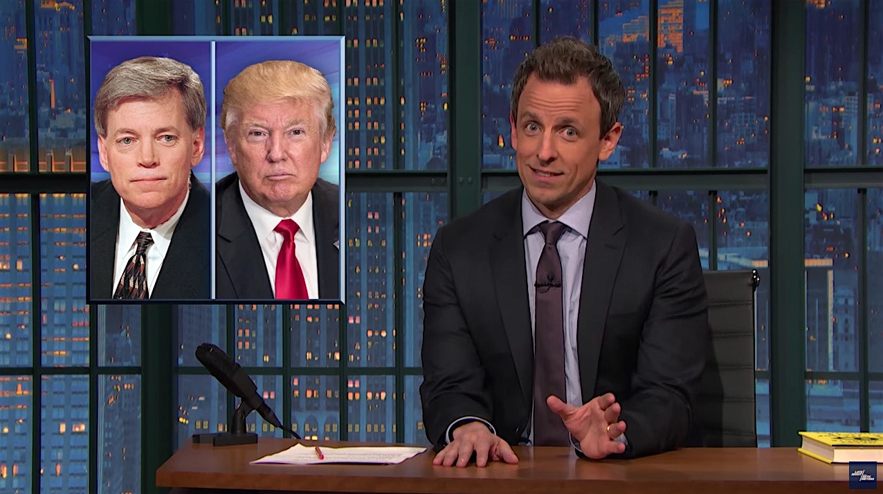 Seth Meyers takes a closer look at Donald Trump and white nationalists