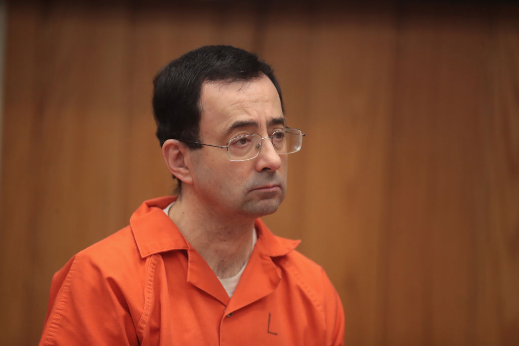 The first male victim has filed a lawsuit against U.S. gymnastics doctor Larry Nassar.