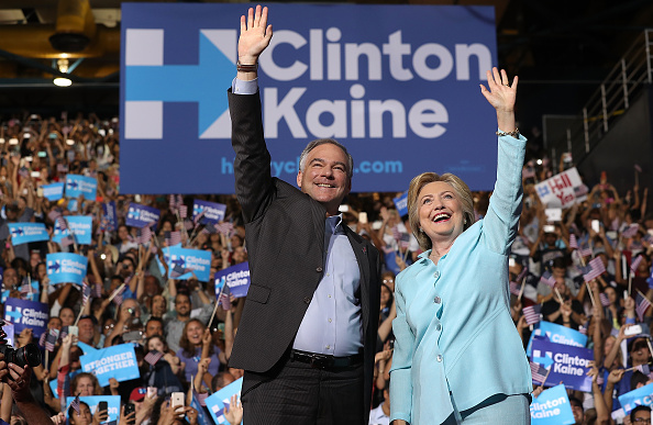 Hillary Clinton&#039;s running mate Tim Kaine reportedly disagrees with her on an anti-abortion amendment.