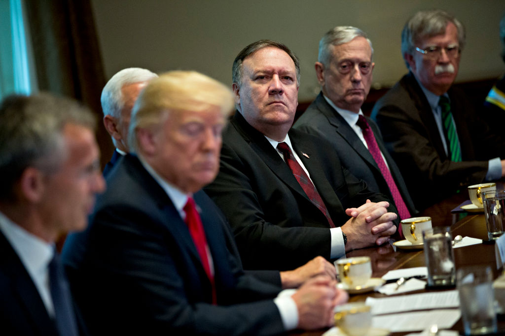 Trump and Mike Pompeo have sidelined John Bolton
