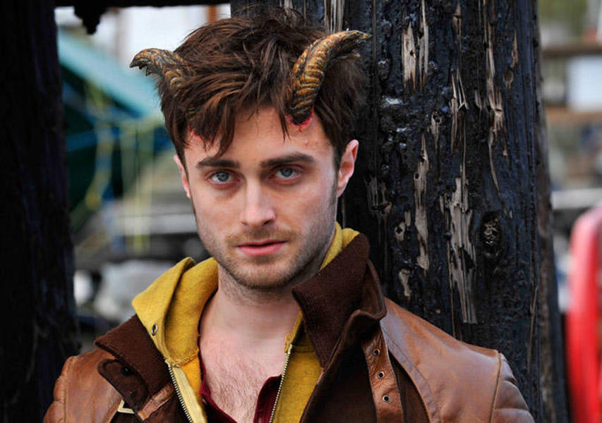 Watch a devilish Daniel Radcliffe face fire and snakes in the new Horns trailer