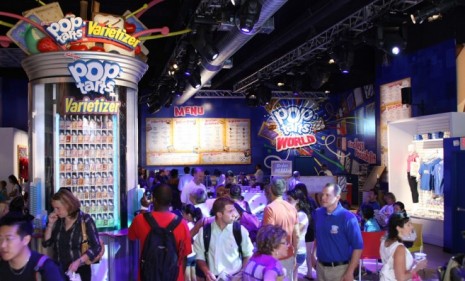 Pop-Tarts World serves up some 30 different varieties of the toaster pastry snacks. 