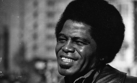 James Brown pictured in 1971