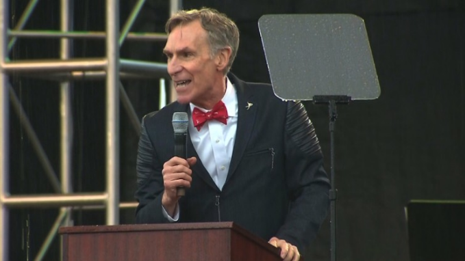 Bill Nye at the March for Science