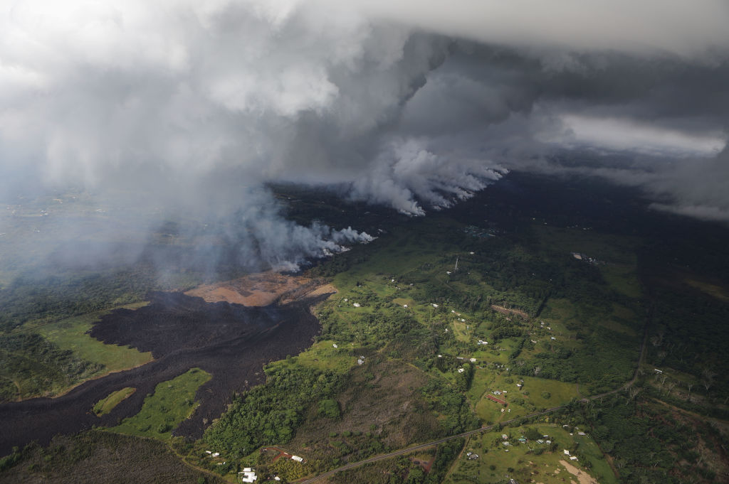 Kilauea eruption.