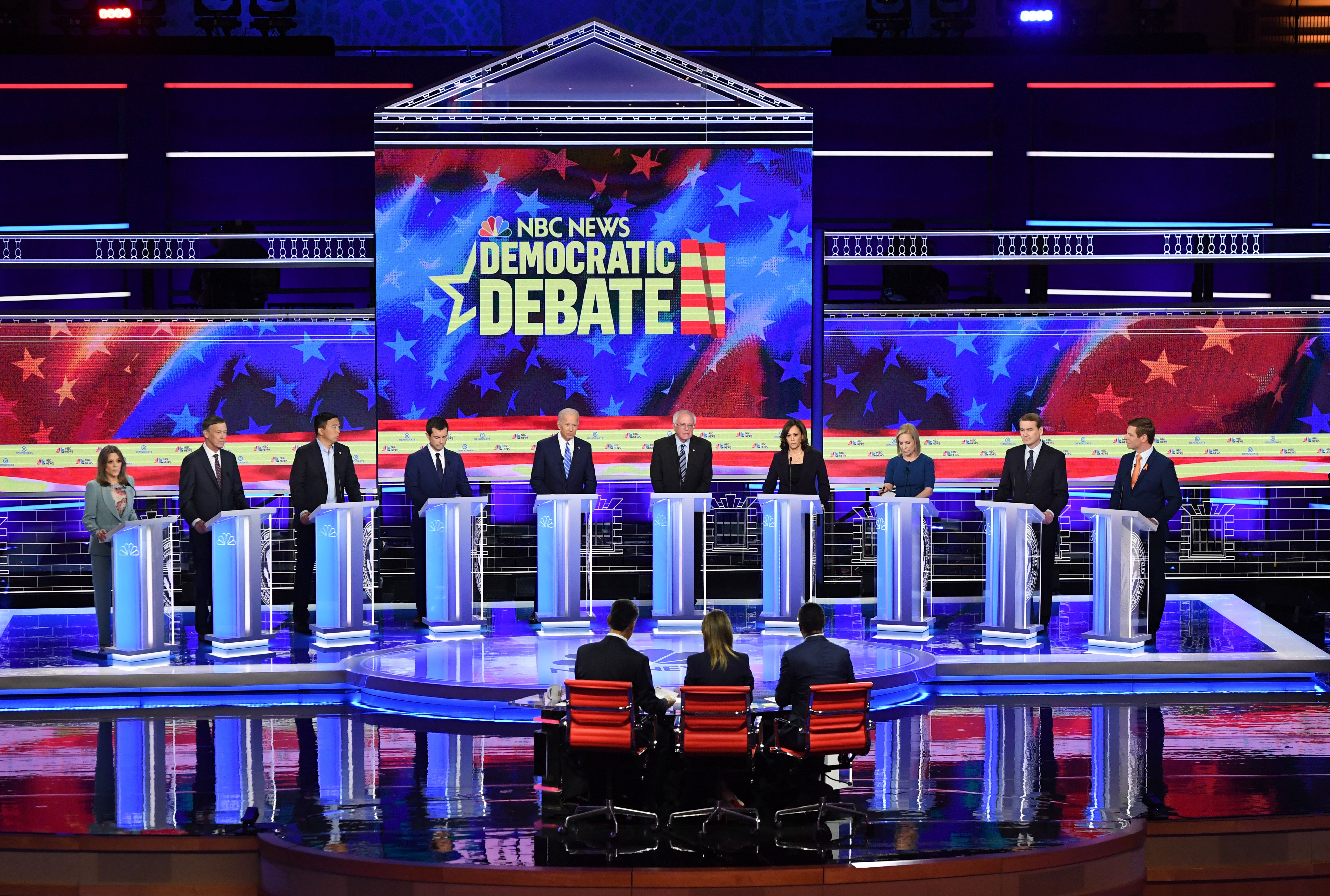 The second Democratic Debate.