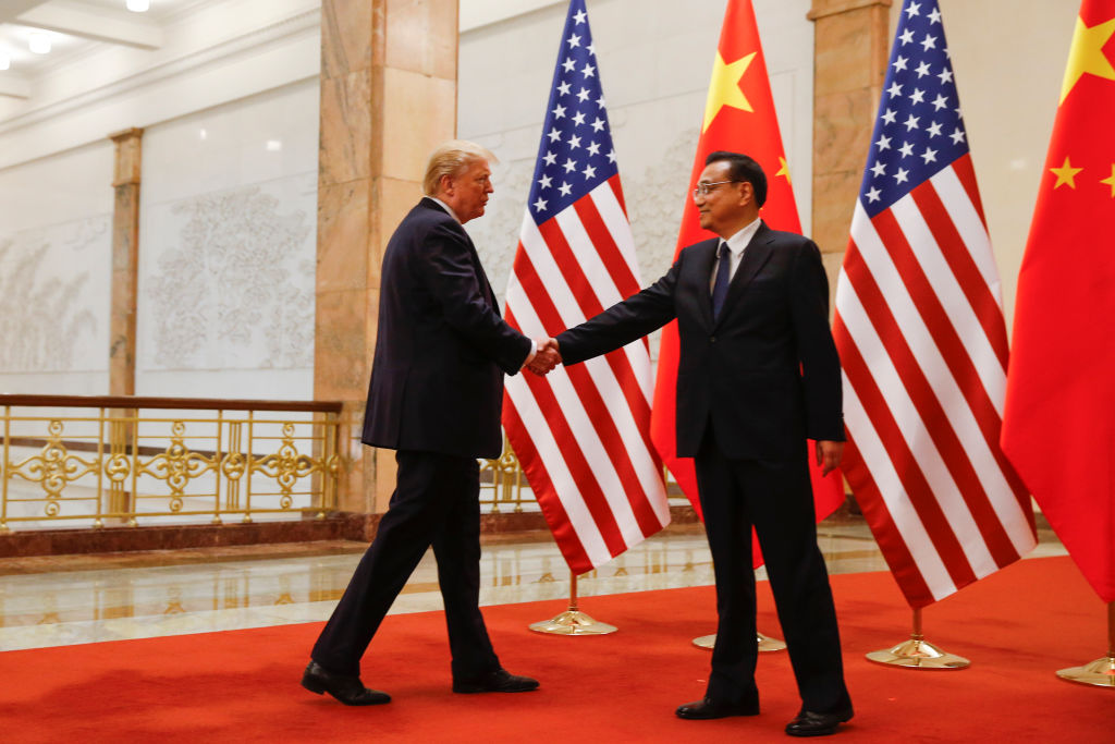 Prime Minister Li Keqiang and President Trump.