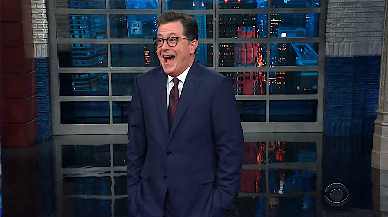 Stephen Colbert thinks Trump is jealous of Pete Buttigieg
