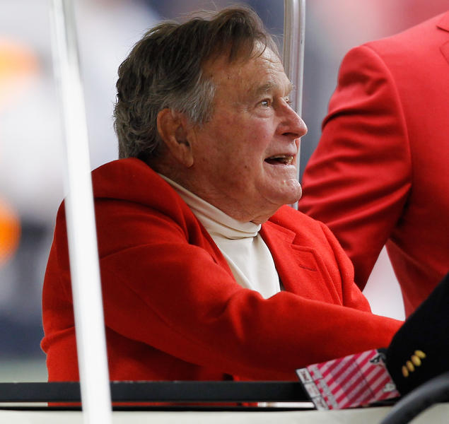 Former President George H.W. Bush hospitalized with shortness of breath