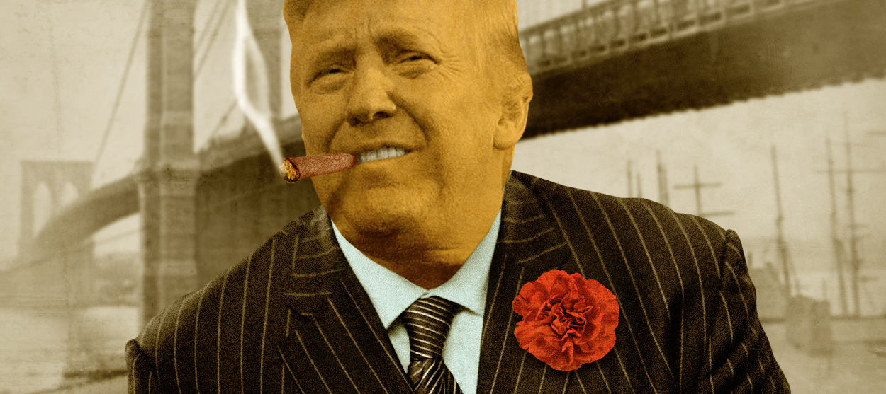 vold I stor skala Drik vand Trump tried to act like a mob boss. Instead he's just a thug. | The Week