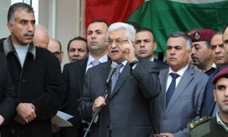 Palestinian Authority President Mahmoud Abbas reportedly plans this week to ask the U.N. General Assembly to recognize Palestine as a &quot;nonmember state.&quot;