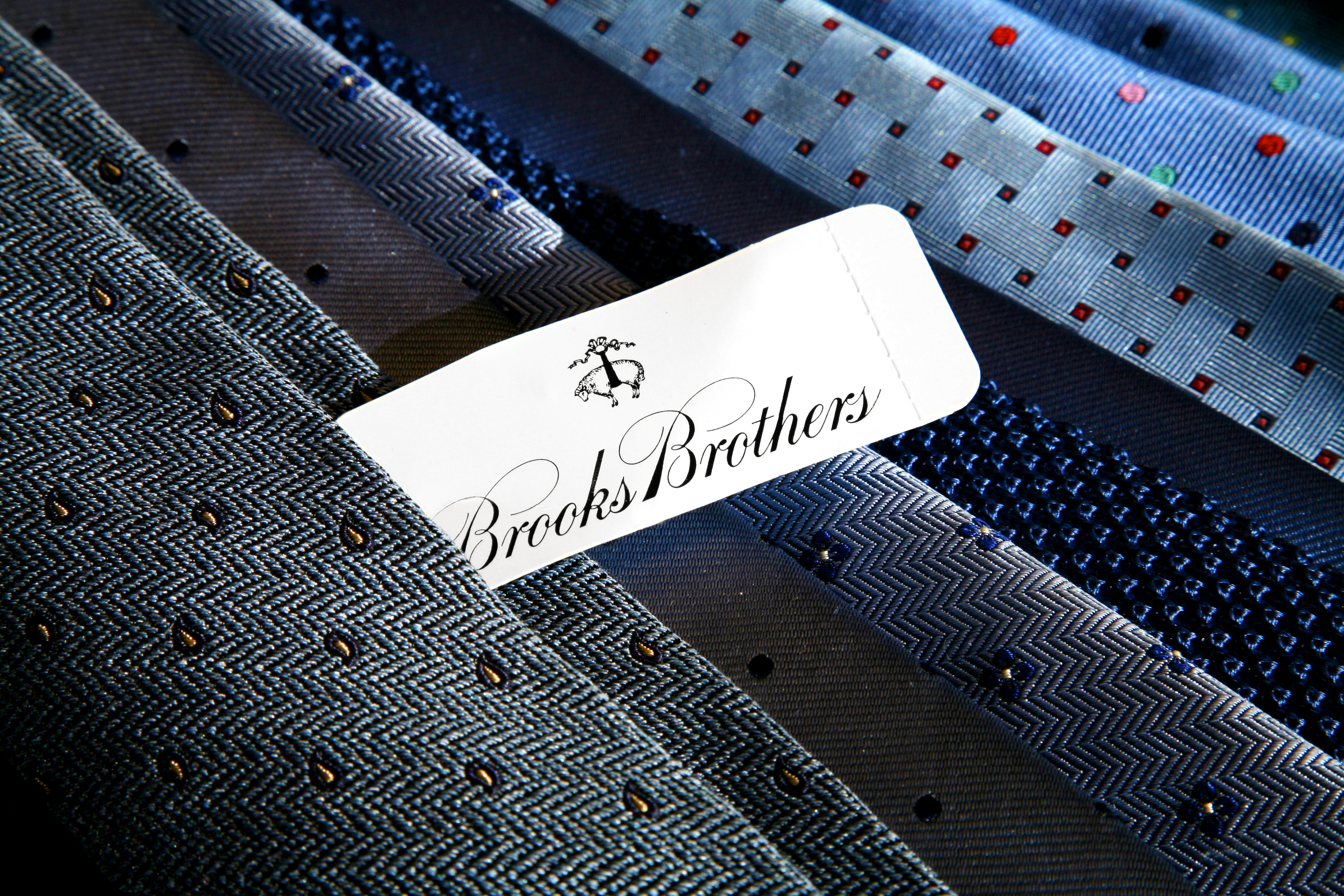 Brooks Brothers ties.