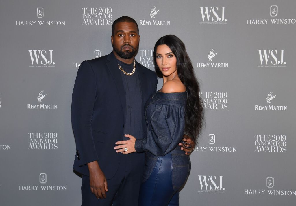 Kim Kardashian West and Kanye West attend the WSJ Magazine 2019 Innovator Awards at MOMA on November 6, 2019 in New York City