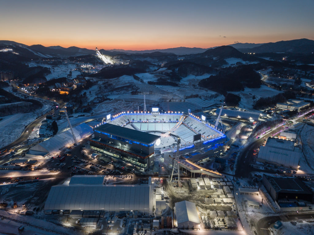 Site of the Pyeongchang winter Olympics.