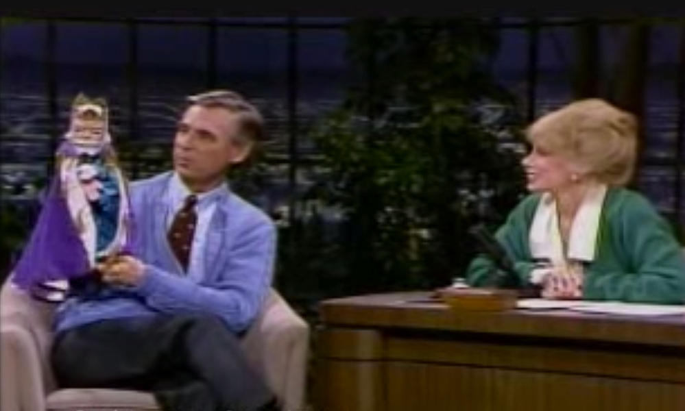 Watch Joan Rivers interview Mr. Rogers in 1983
