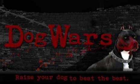 The &quot;Dog Wars&quot; smartphone game has appalled many, even former dog-fighter Michael Vick, but the makers insist it&#039;s just a harmless video game.