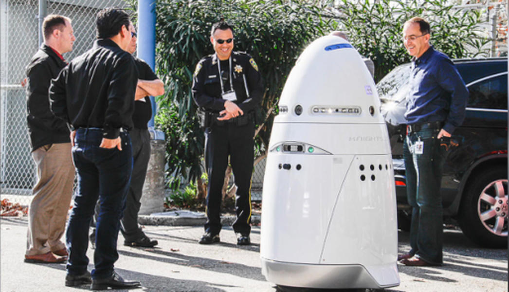 Microsoft HQ took robot security guards for a spin last week