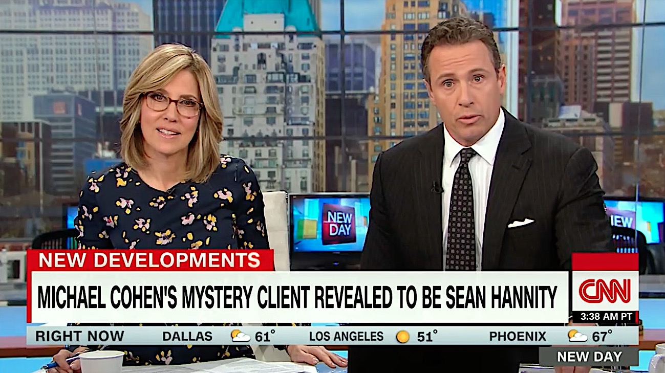 CNN&#039;s New Day gawks at Sean Hannity