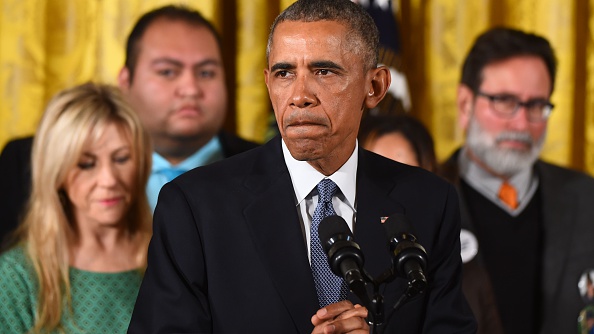 President Obama announces gun reforms.