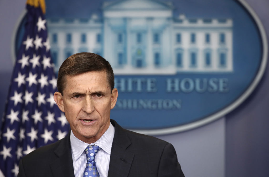 Michael Flynn has had his eyes set on Iran.