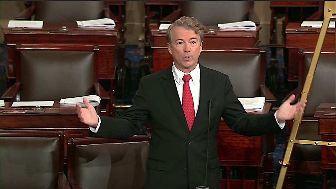 Rand Paul shuts down the government