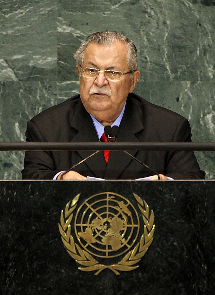Jalal Talabani.